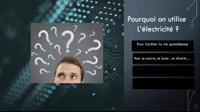 Malak & Yassmine -CE6 - N - L'électricité