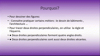 Hajar - CE3 - La perpendiculaire N