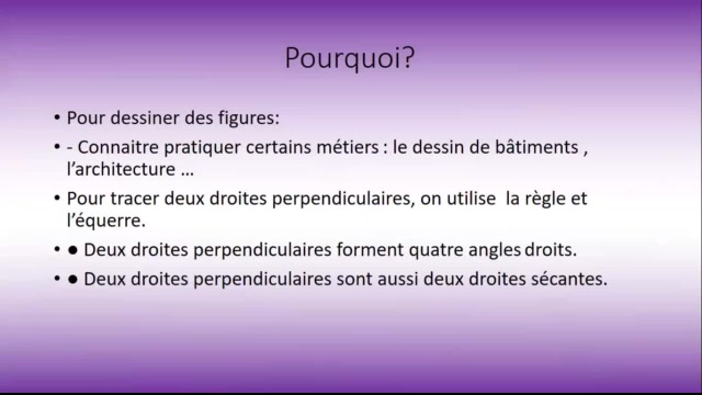 Hajar - CE3 - La perpendiculaire N